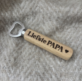 Bieropener | Gegraveerd | Liefste papa