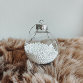 KERSTBAL | WITTE BALLETJES | MET NAAM