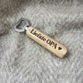 Bieropener | Gegraveerd | Liefste opa