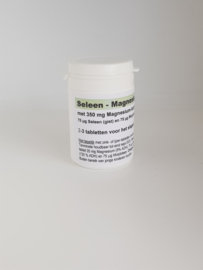 Seleen-magnesium tabeletten