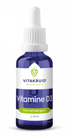 Vitakruid - Vitamine D3 druppels 30ml