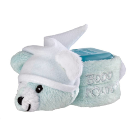 Alphanova Cooling bear in twee kleuren blauw en groen