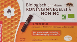 Pileje - biologische drinkbare  Koninginnegelei & honing (royal jelly)