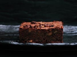 Chocolade brownie met bietjes