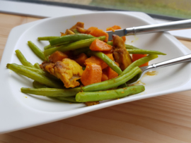 Zoet aardappel salade (lunch)