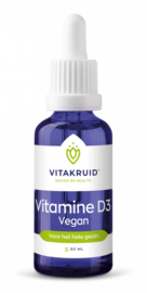 Vitakruid - Vitamine D3 druppels Vegan 30ml