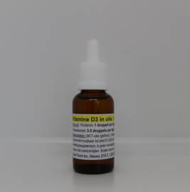 Vitamine D3 in olie 10 ug 400 EI - 30 ml