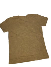 Heren t-shirt zacht geel