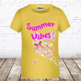 Meisjes T-shirt vlinders