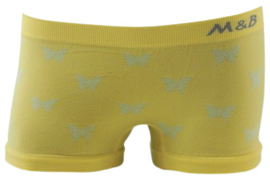 Meisjes boxershorts vlinders zachte kleuren 6-pack