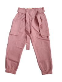 Zacht roze meisjes broek