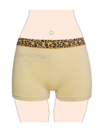 Fine Woman naadloze dames boxershort panterprint 7 stuks