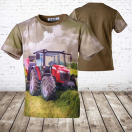 T-shirt met Case trekker