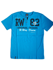 Blauw t-shirt RW