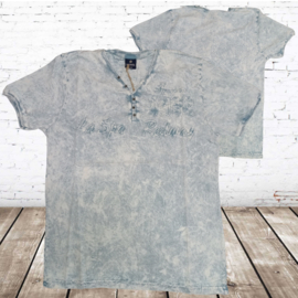 T shirt La spa blauw