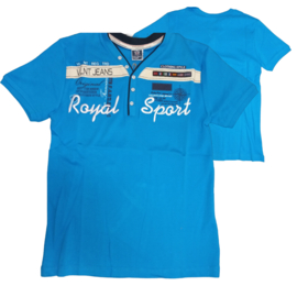 T shirt Royal sports blauw