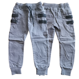 Stoere grijze jongens joggingbroek 1065