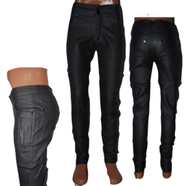 wax broek grijs