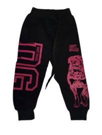 Zwarte joggingbroek dog