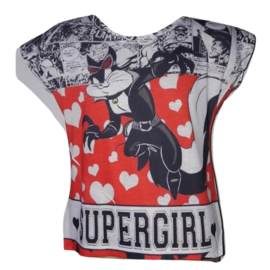 T-shirt meisjes Supergirl