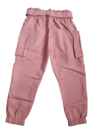 Zacht roze meisjes broek