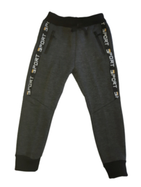 Jongens joggingbroek sport grijs