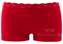 Naadloze meisjes boxershorts Sweet angel bloem