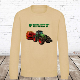 Kinder sweater Fendt Zandkleur