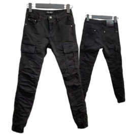 Zwarte jongens jeans 96882