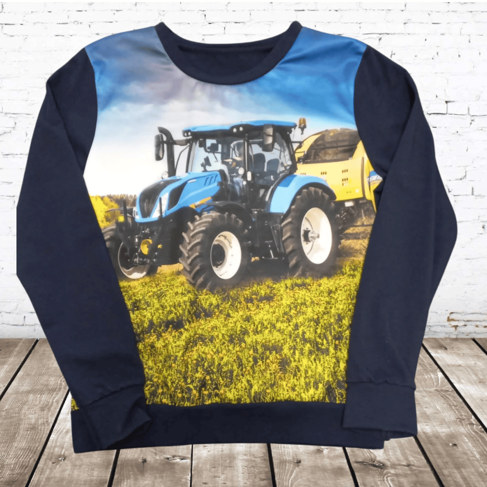 Trekker shirt New Holland met lange mouw