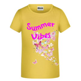 Meisjes T-shirt vlinders