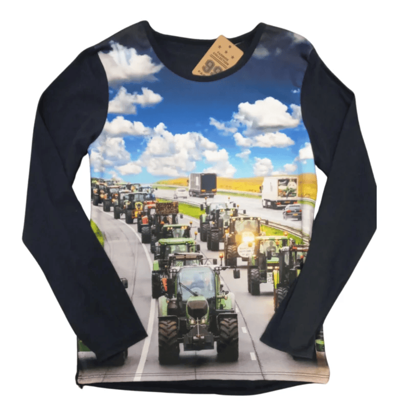 Trekker shirt met lange mouw