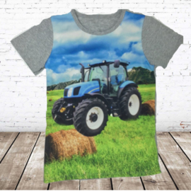 T-shirt met  trekker JM008