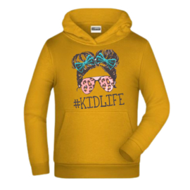 Kidlife goudgele hoodie