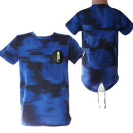 Jongens T-shirt S&C  blauw M132