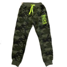 Joggingbroek camouflage groen