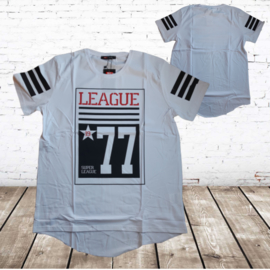 Heren t-shirt League wit