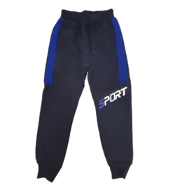 Jongens joggingbroek blauw sport