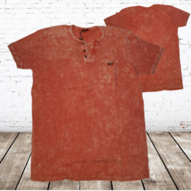 Heren t-shirt violento oranje