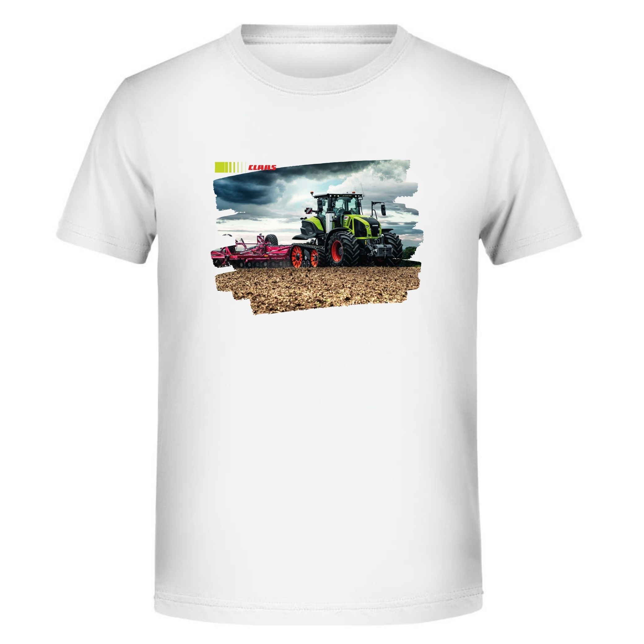 Trekker shirt Claas wit