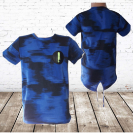 Jongens T-shirt S&C  blauw M132