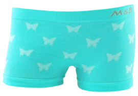 Meisjes boxershorts vlinders zachte kleuren 6-pack