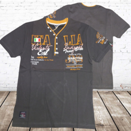 Grijs herenshirt Italia