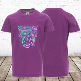 Meisjes shirt keep on smiling