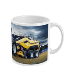 Mok met New Holland tractor