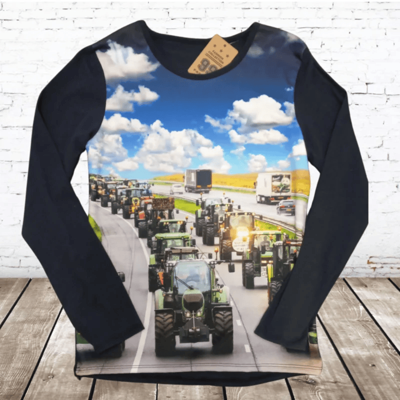 Trekker shirt met lange mouw