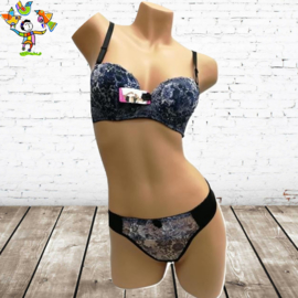 Lingerie  set B en C Cup 2172 zwart