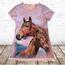 T-shirt met paard J02