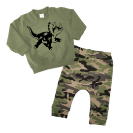 Stoere camouflage set dino