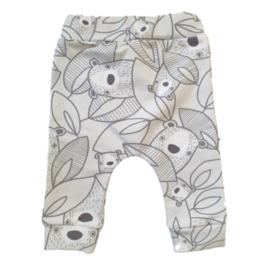 Jogging broekje animal grijs